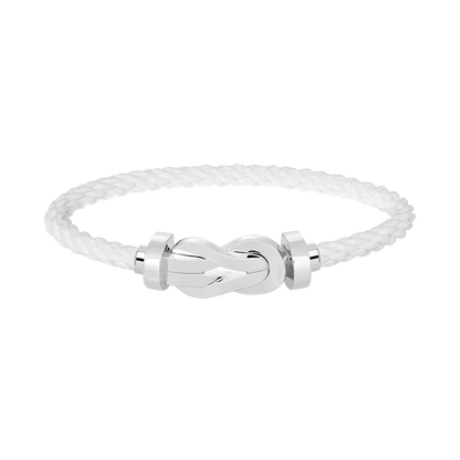 [Everoly JW]CHANCE GROSSE 8-FACH-SCHNALLE KEIN DIAMANTARMBAND SILBER