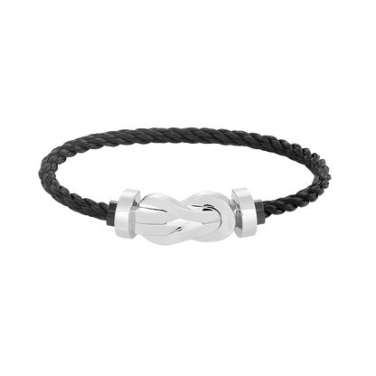 [Everoly JW]CHANCE GROSSE 8-FACH-SCHNALLE KEIN DIAMANTARMBAND SILBER
