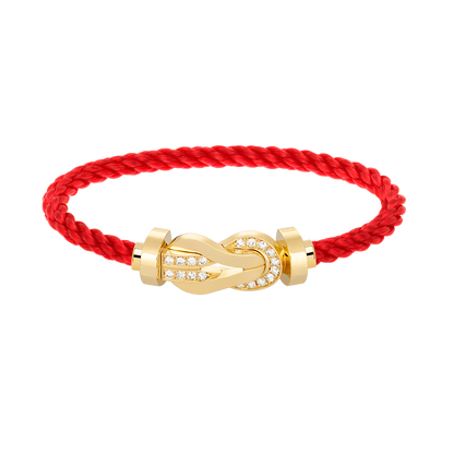[Everoly JW]CHANCE GROSSES 8-FACH-SCHNALLE HALBDIAMANTARMBAND GOLD