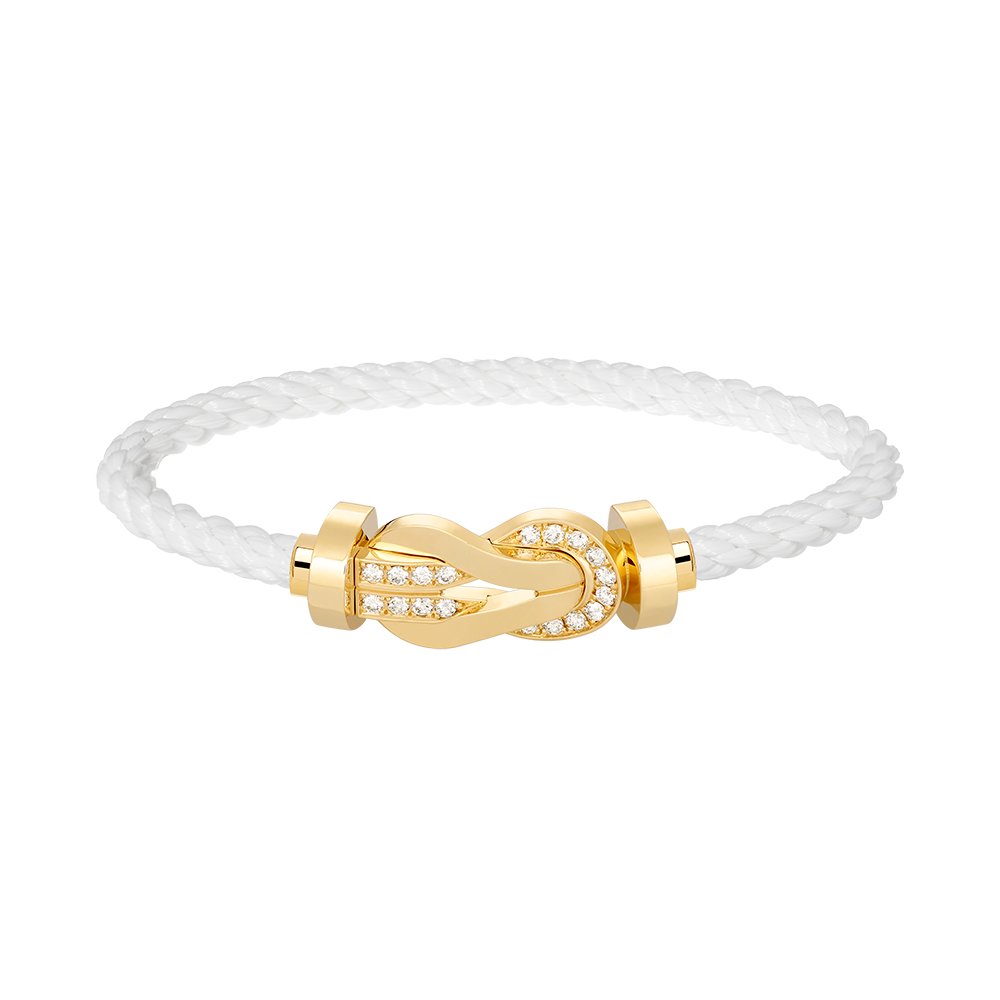 [Everoly JW]CHANCE GROSSES 8-FACH-SCHNALLE HALBDIAMANTARMBAND GOLD