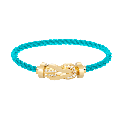 [Everoly JW]CHANCE GROSSES 8-FACH-SCHNALLE HALBDIAMANTARMBAND GOLD