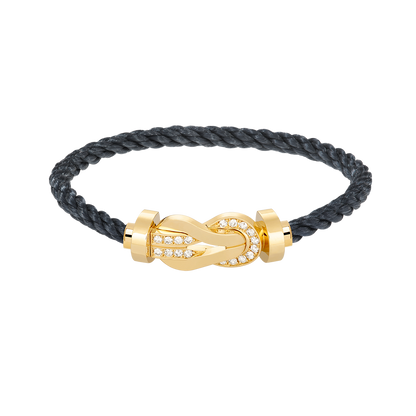[Everoly JW]CHANCE GROSSES 8-FACH-SCHNALLE HALBDIAMANTARMBAND GOLD