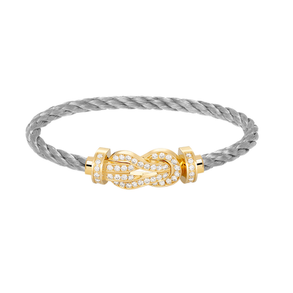 [Everoly JW]CHANCE GROSSES 8-FACH-SCHNALLE VOLLDIAMANT-ARMBAND GOLD