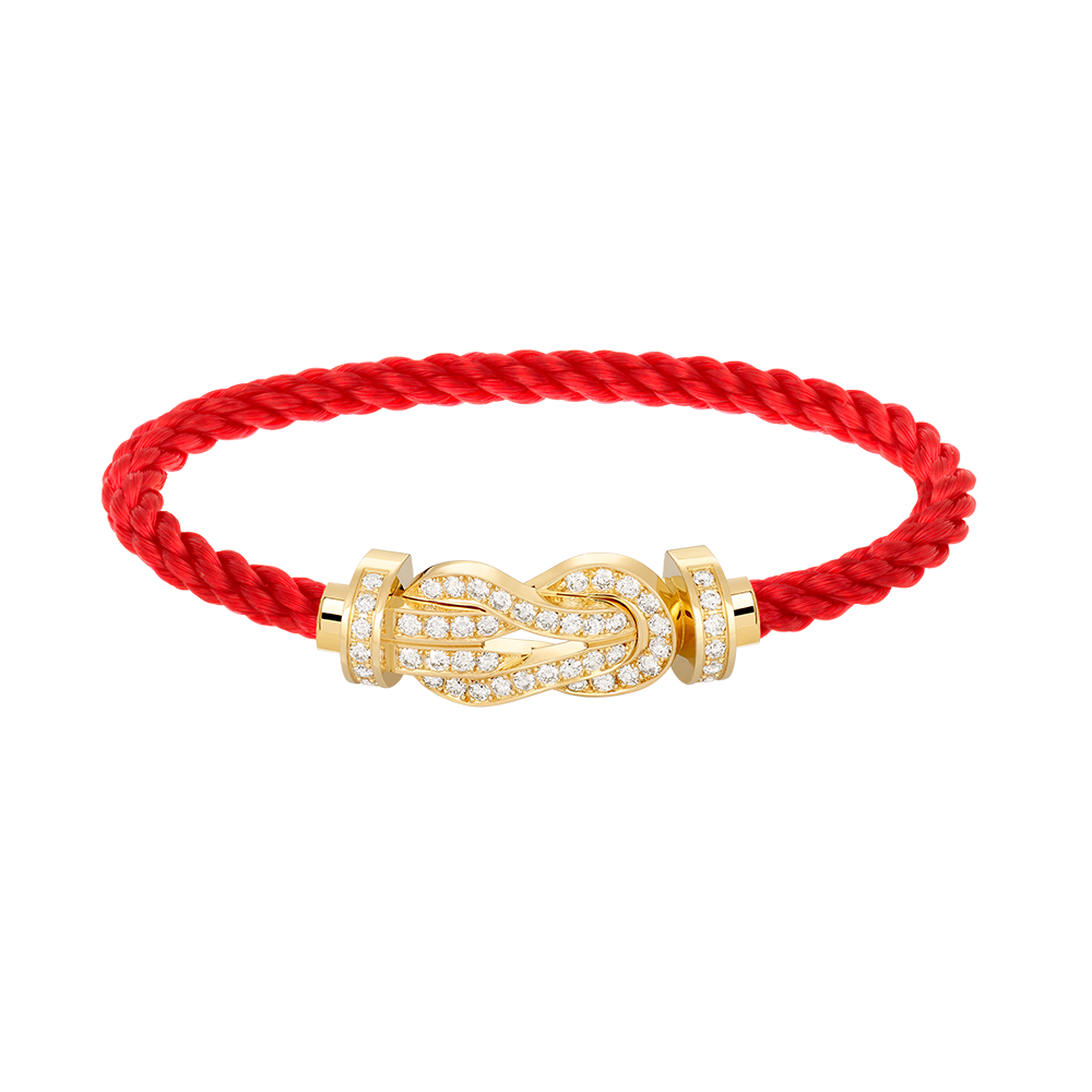 [Everoly JW]CHANCE GROSSES 8-FACH-SCHNALLE VOLLDIAMANT-ARMBAND GOLD