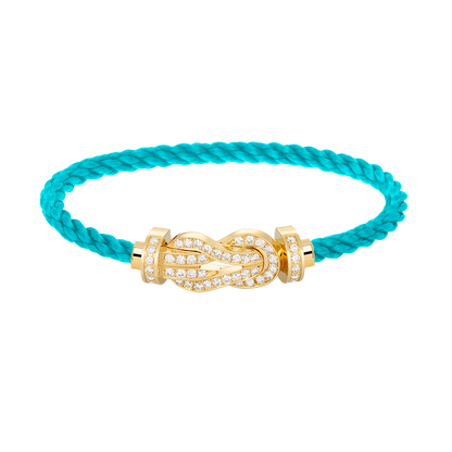 [Everoly JW]CHANCE GROSSES 8-FACH-SCHNALLE VOLLDIAMANT-ARMBAND GOLD