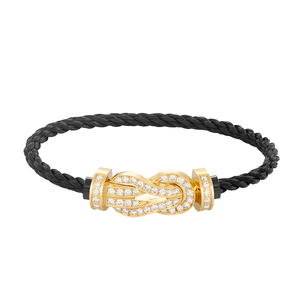 [Everoly JW]CHANCE GROSSES 8-FACH-SCHNALLE VOLLDIAMANT-ARMBAND GOLD