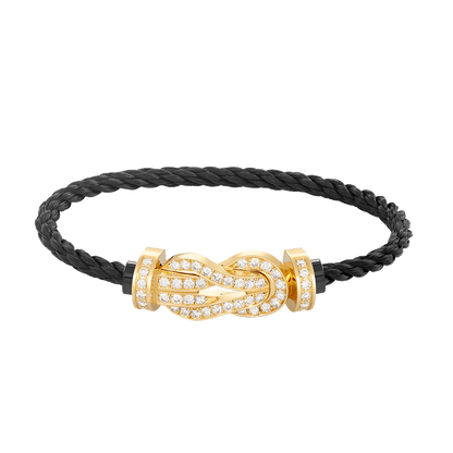 [Everoly JW]CHANCE GROSSES 8-FACH-SCHNALLE VOLLDIAMANT-ARMBAND GOLD