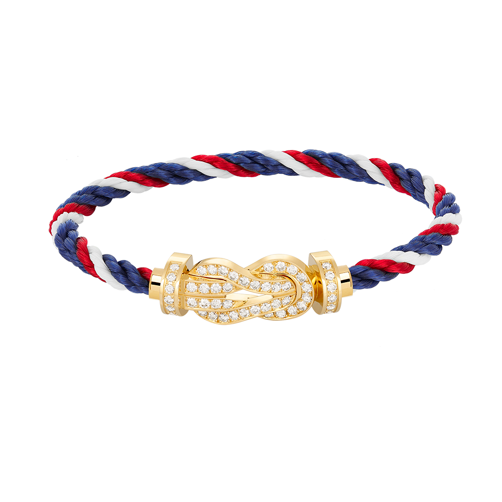 [Everoly JW]CHANCE GROSSES 8-FACH-SCHNALLE VOLLDIAMANT-ARMBAND GOLD