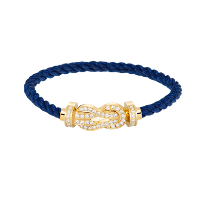 [Everoly JW]CHANCE GROSSES 8-FACH-SCHNALLE VOLLDIAMANT-ARMBAND GOLD