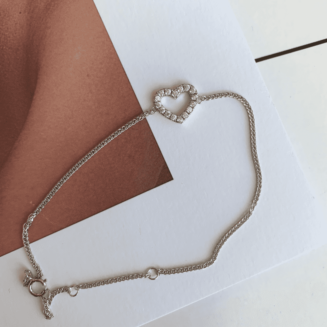 [Everoly JW]Heart Shape Lover Bracelet