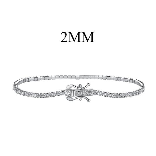 [Everoly JW]Radiant Colorful Round Cut Party Bracelet