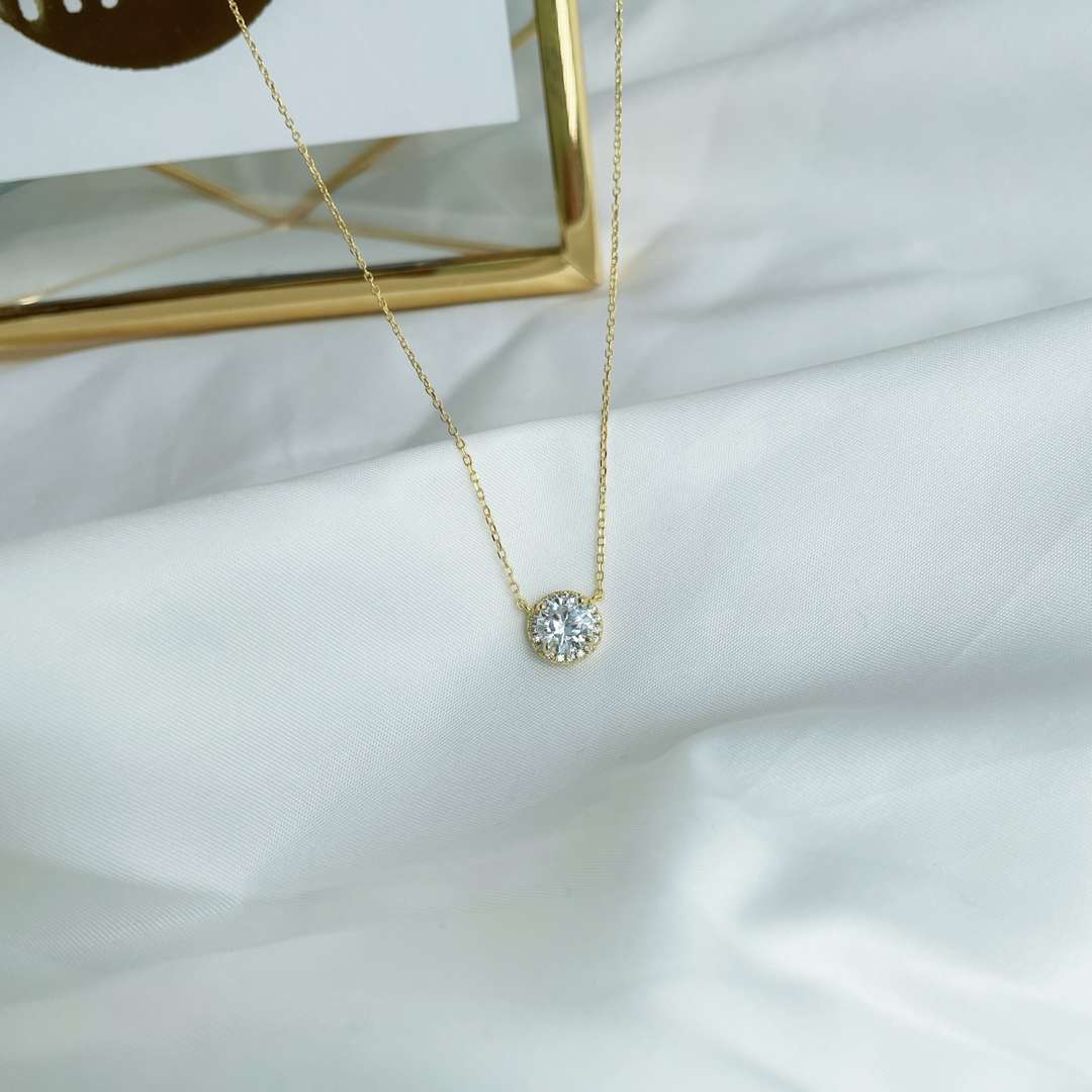 [Everoly JW]Luxurious Round Cut Necklace