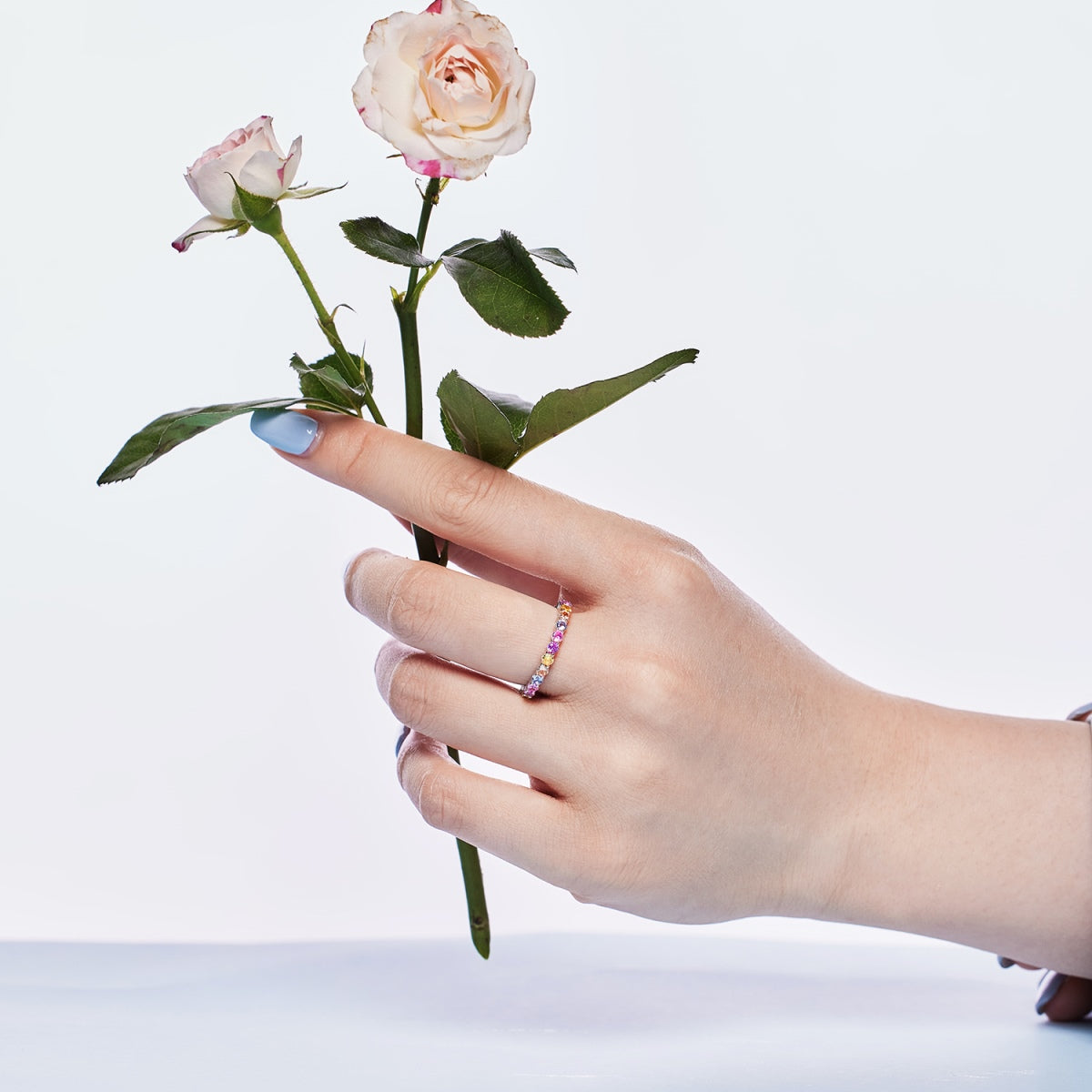 [Everoly JW]Dazzling Resplendent Round Cut Party Ring