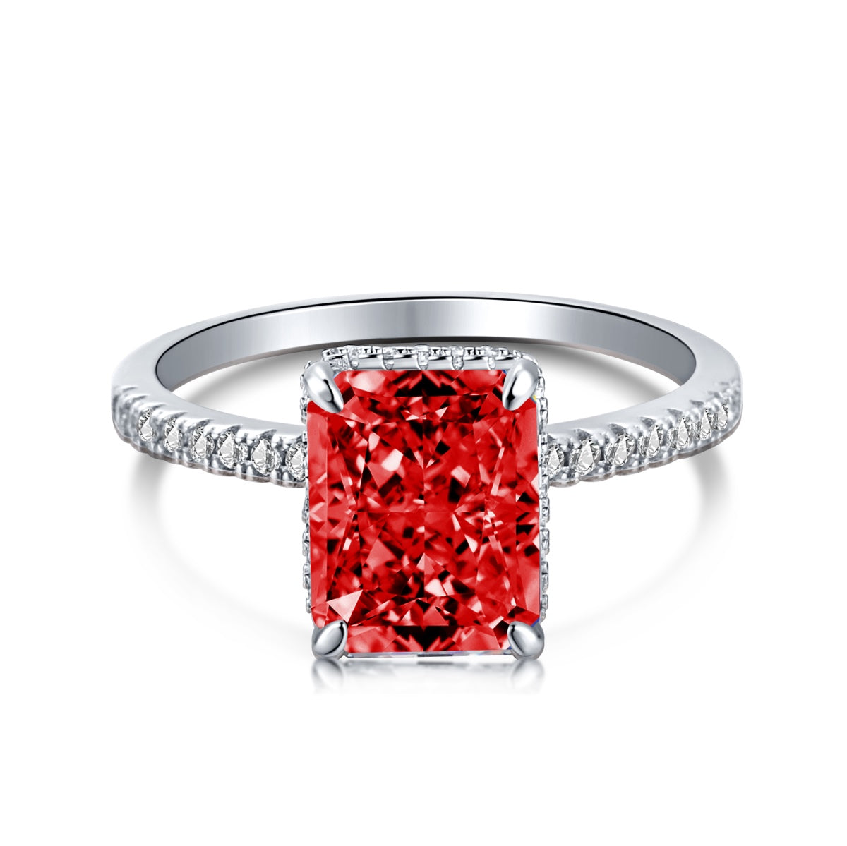 [Everoly JW]4.0 Carat Luxurious Engagement Ring
