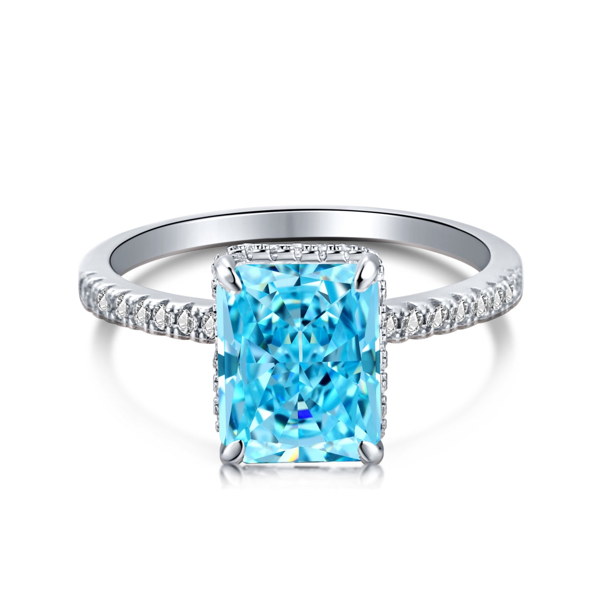 [Everoly JW]4.0 Carat Luxurious Engagement Ring