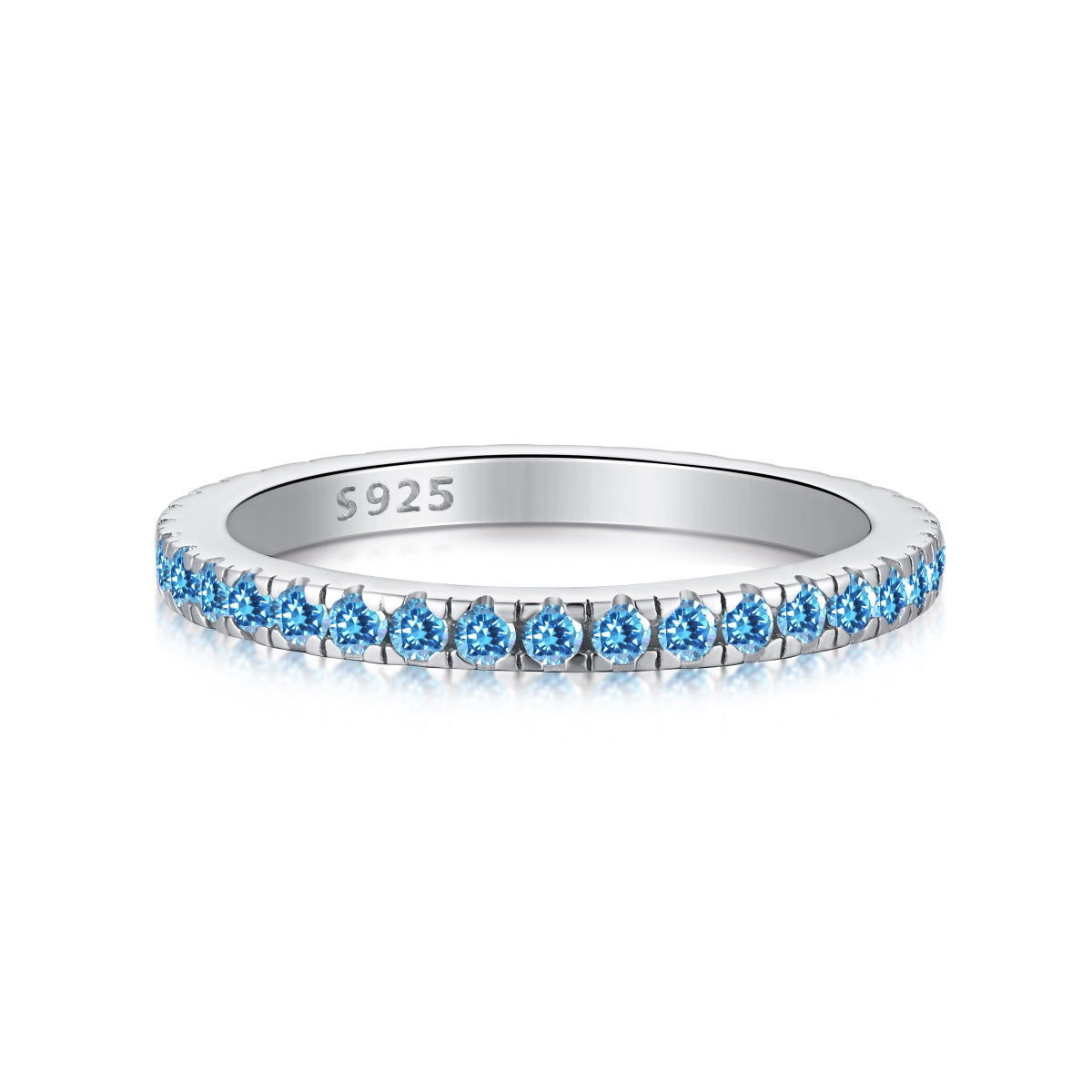 [Everoly JW]Delicate Sparkling Round Cut Daily Ring