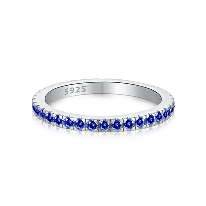 [Everoly JW]Delicate Sparkling Round Cut Daily Ring