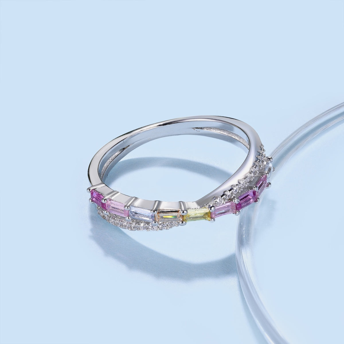 [Everoly JW]Energetic Elegant Radiant Cut Party Ring