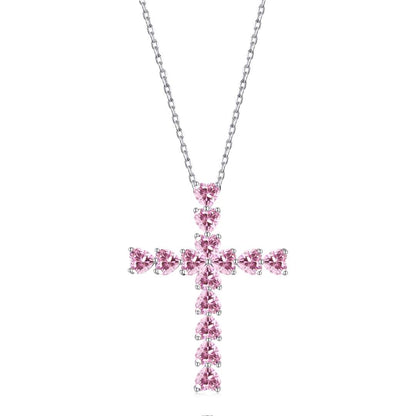 [Everoly JW]Radiant Cross Shape Necklace