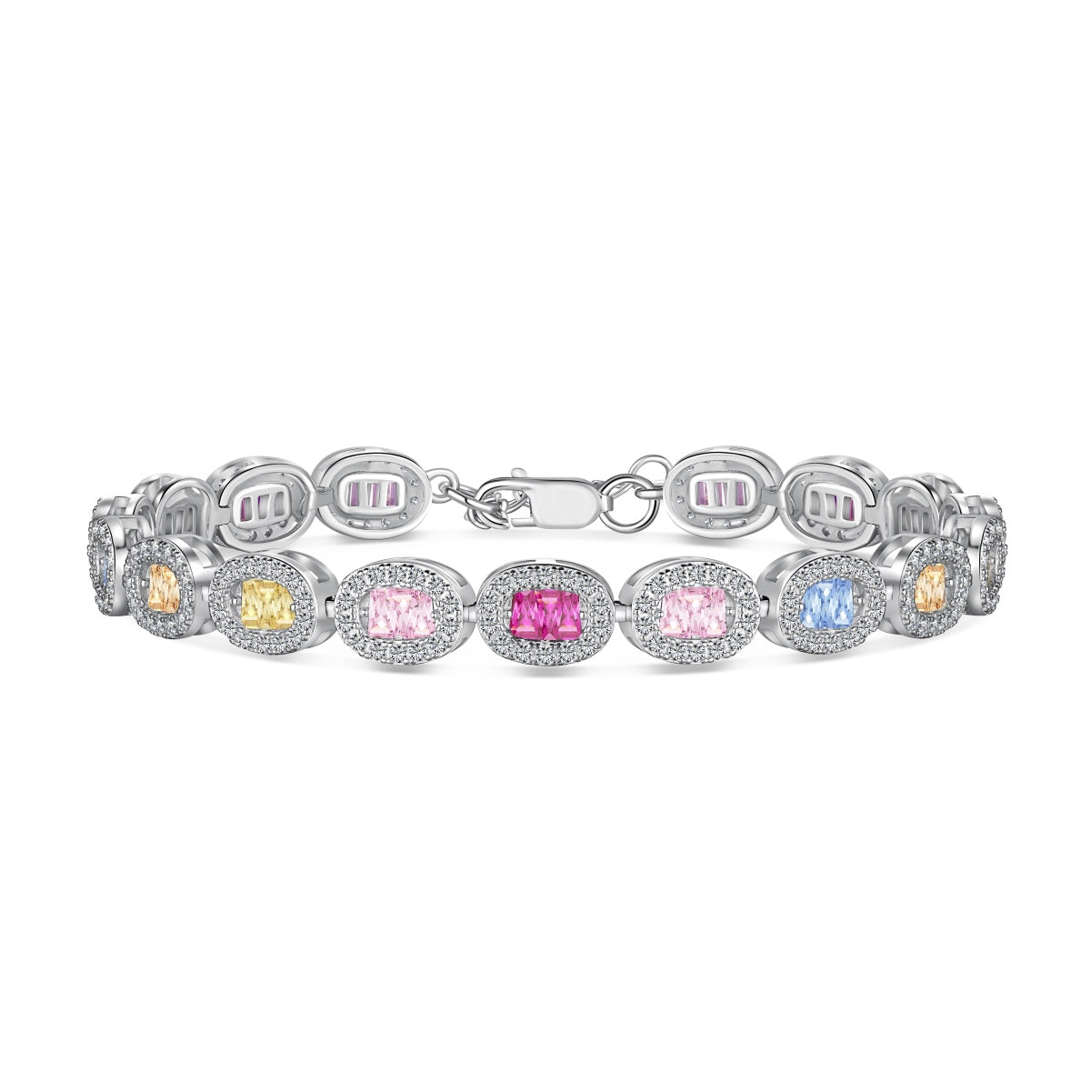 [Everoly JW]Exquisite Ornate Emerald Cut Daily Bracelet