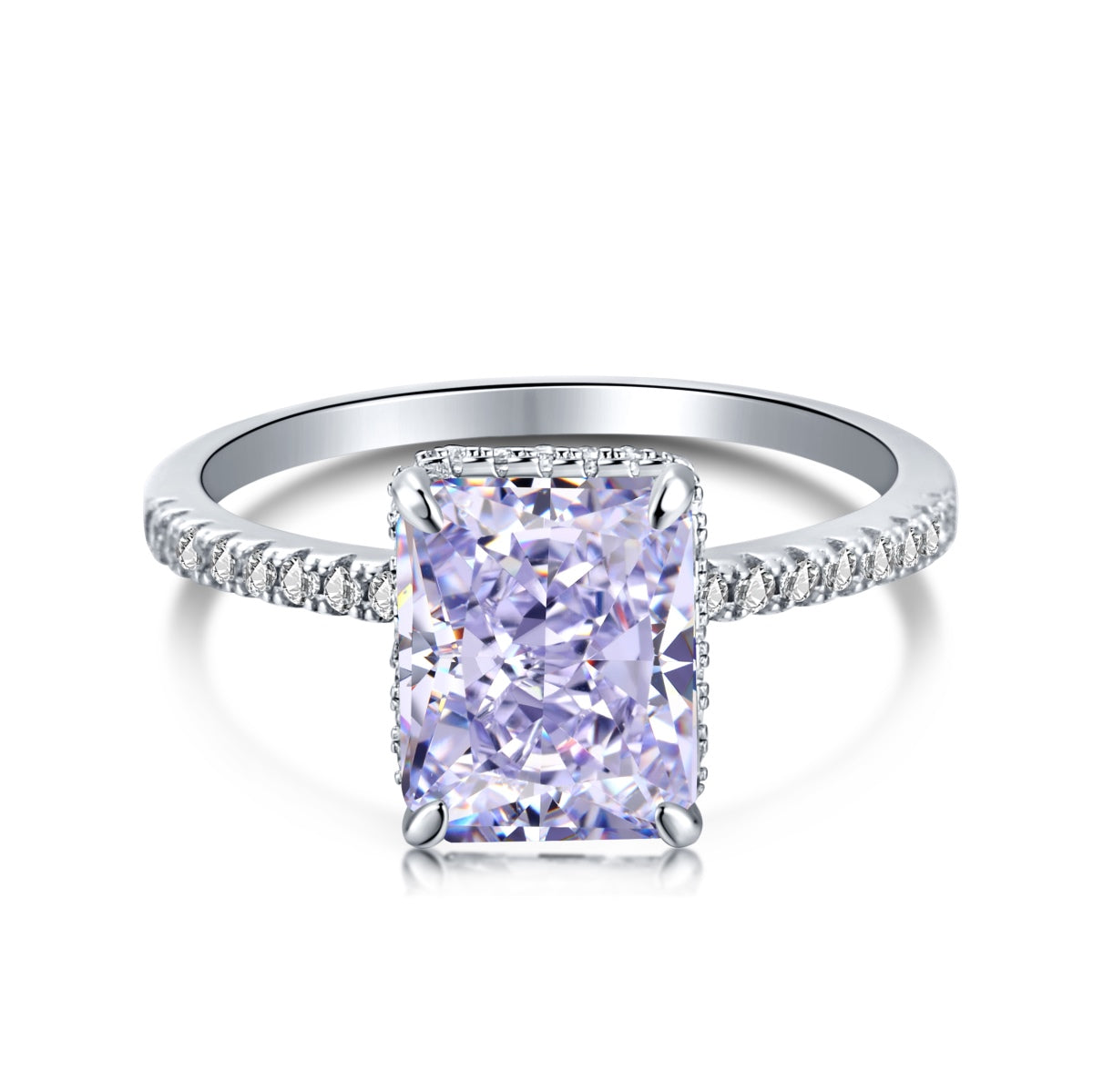 [Everoly JW]4.0 Carat Luxurious Engagement Ring