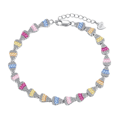 [Everoly JW]Radiant Water Drop Shape Daily Bracelet