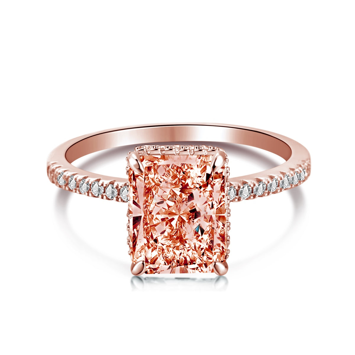 [Everoly JW]4.0 Carat Luxurious Engagement Ring