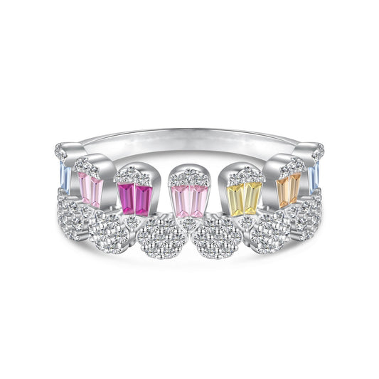 [Everoly JW]Gorgeous Radiant Cut Daily Ring
