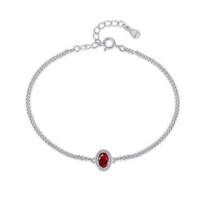 [Everoly JW]Exquisite Oval Shape Bracelet
