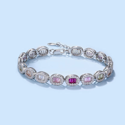 [Everoly JW]Exquisite Ornate Emerald Cut Daily Bracelet