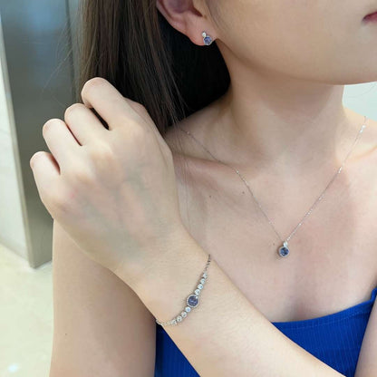 [Everoly JW]Luxurious Heart Of The Ocean Bracelet
