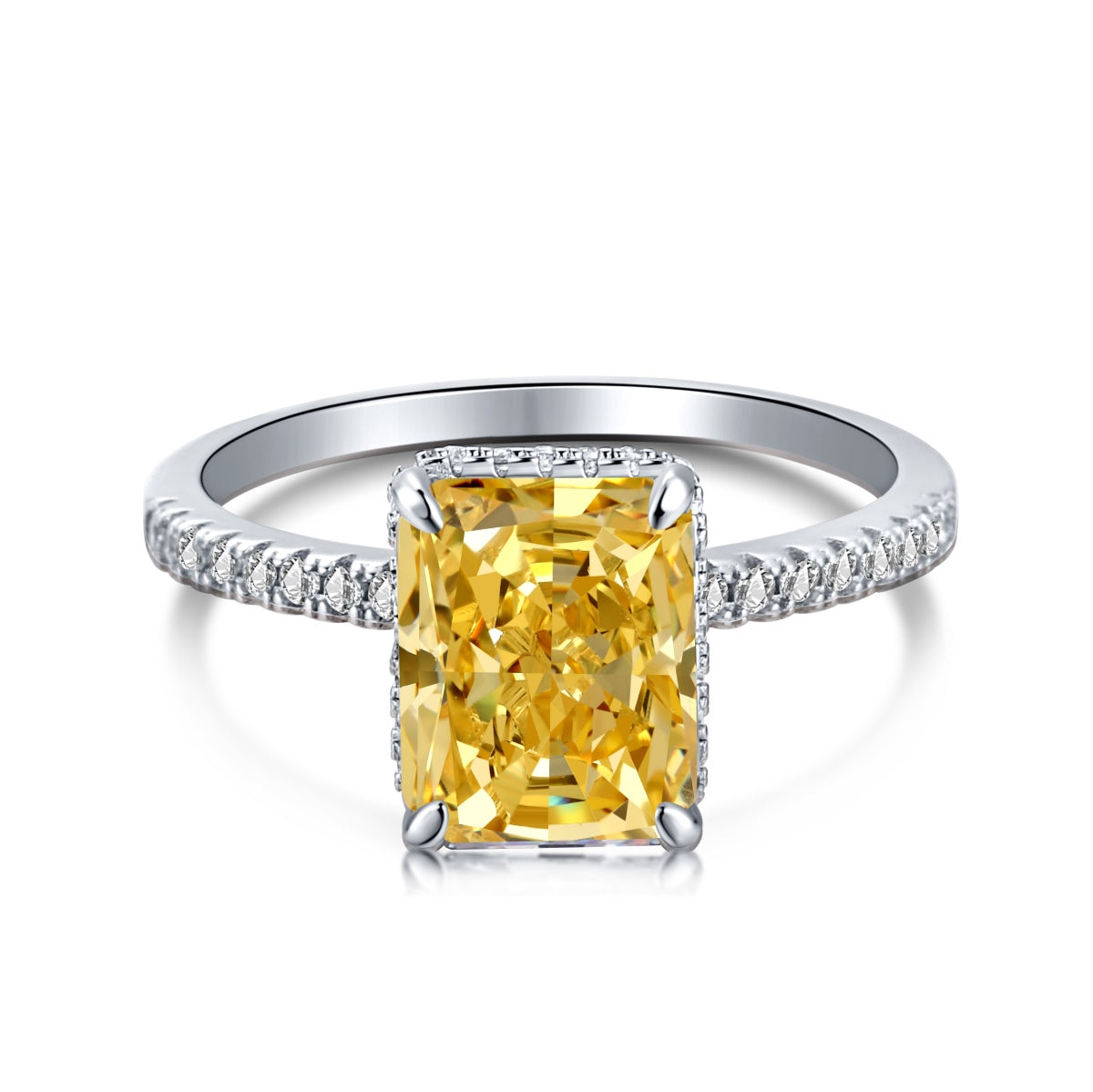 [Everoly JW]4.0 Carat Luxurious Engagement Ring