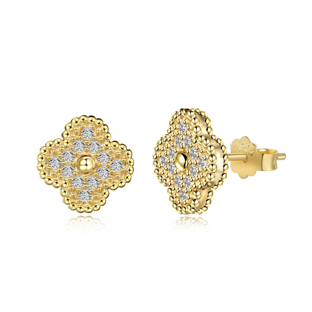 [Everoly JW]Four Leaf Clover Fashion Earrings