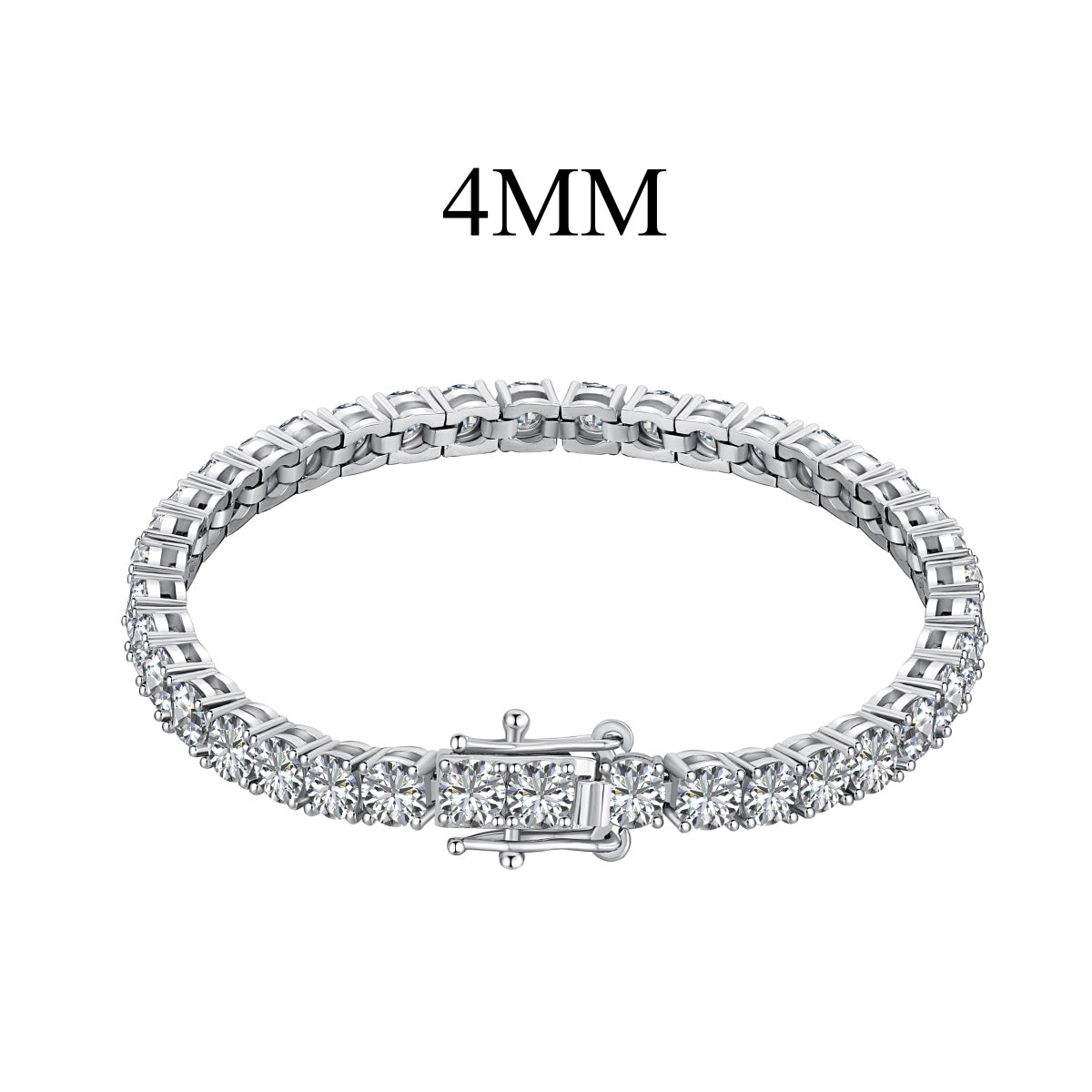 [Everoly JW]Radiant Colorful Round Cut Party Bracelet