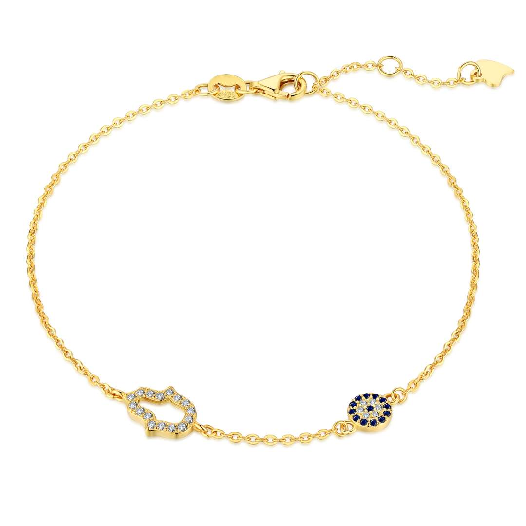 [Everoly JW]Gost Shape & Round Shape Necklace