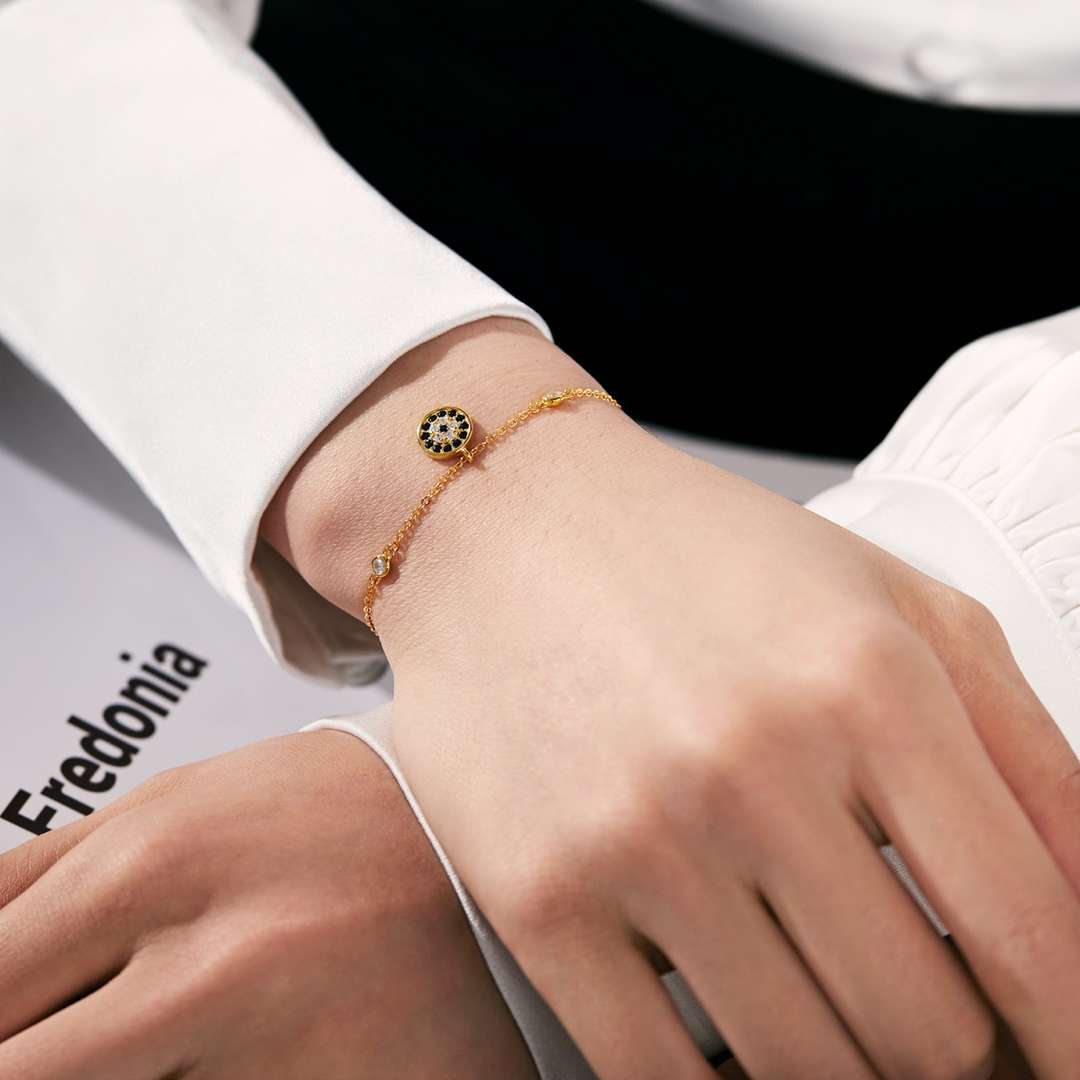 [Everoly JW]Devil's Eye Round Shape Bracelet