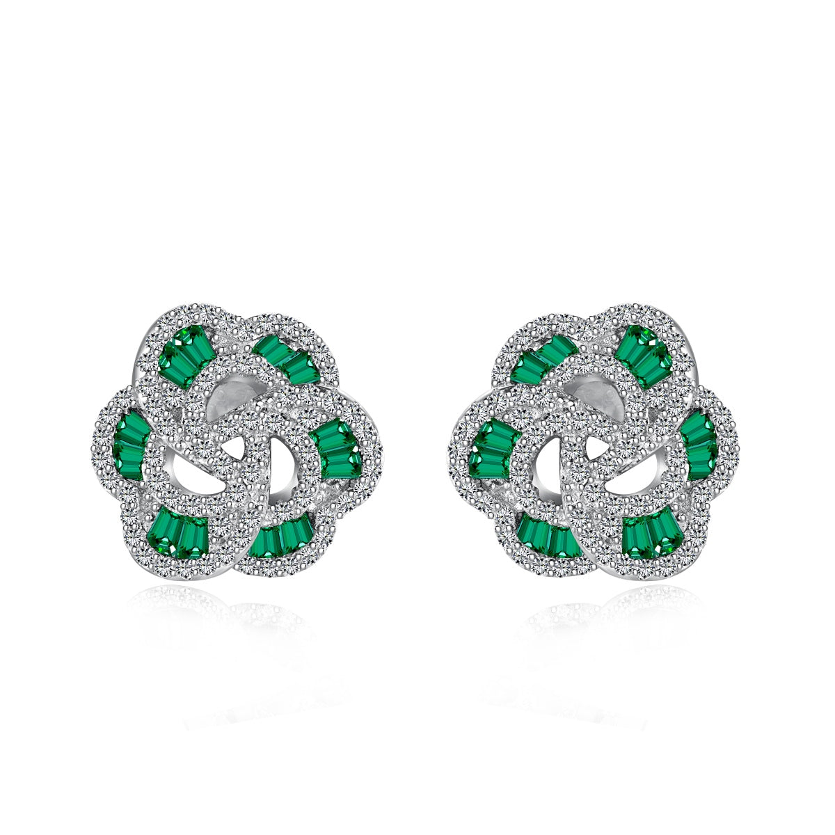 [Everoly JW]Exquisite Flower Shape Daily Earrings