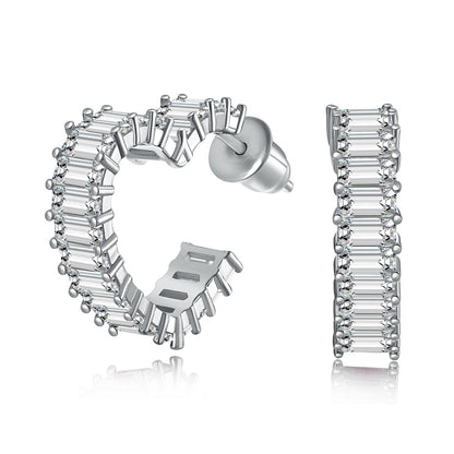 [Everoly JW]Radiant Heart Cutout Earrings