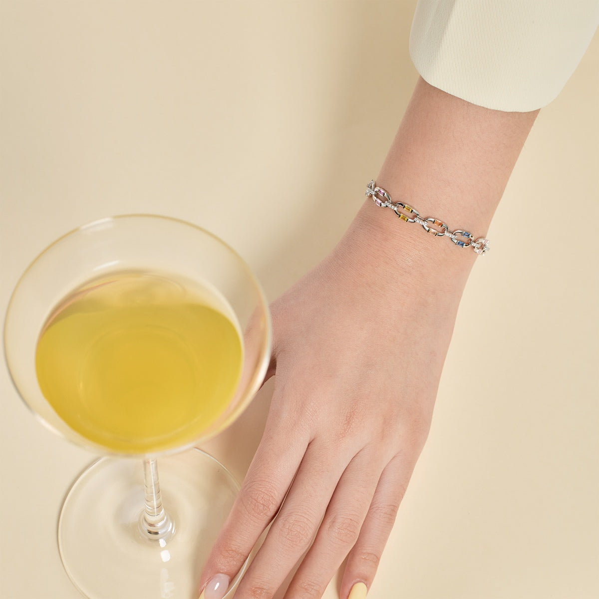 [Everoly JW]Dazzling Colorful Daily Bracelet