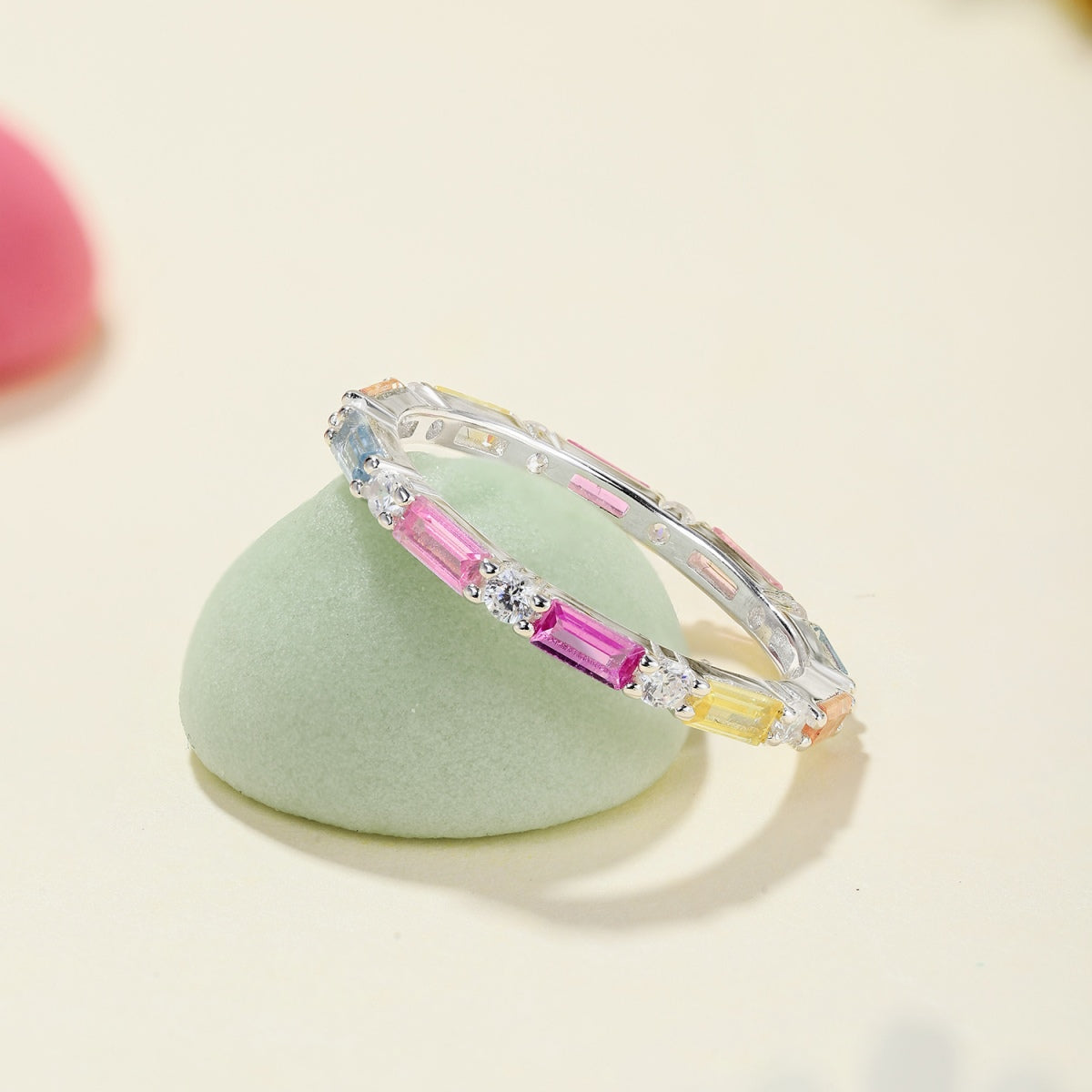 [Everoly JW]Lively In Shades Elegant Radiant Cut Daily Ring