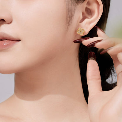 [Everoly JW]Four Leaf Clover Fashion Earrings