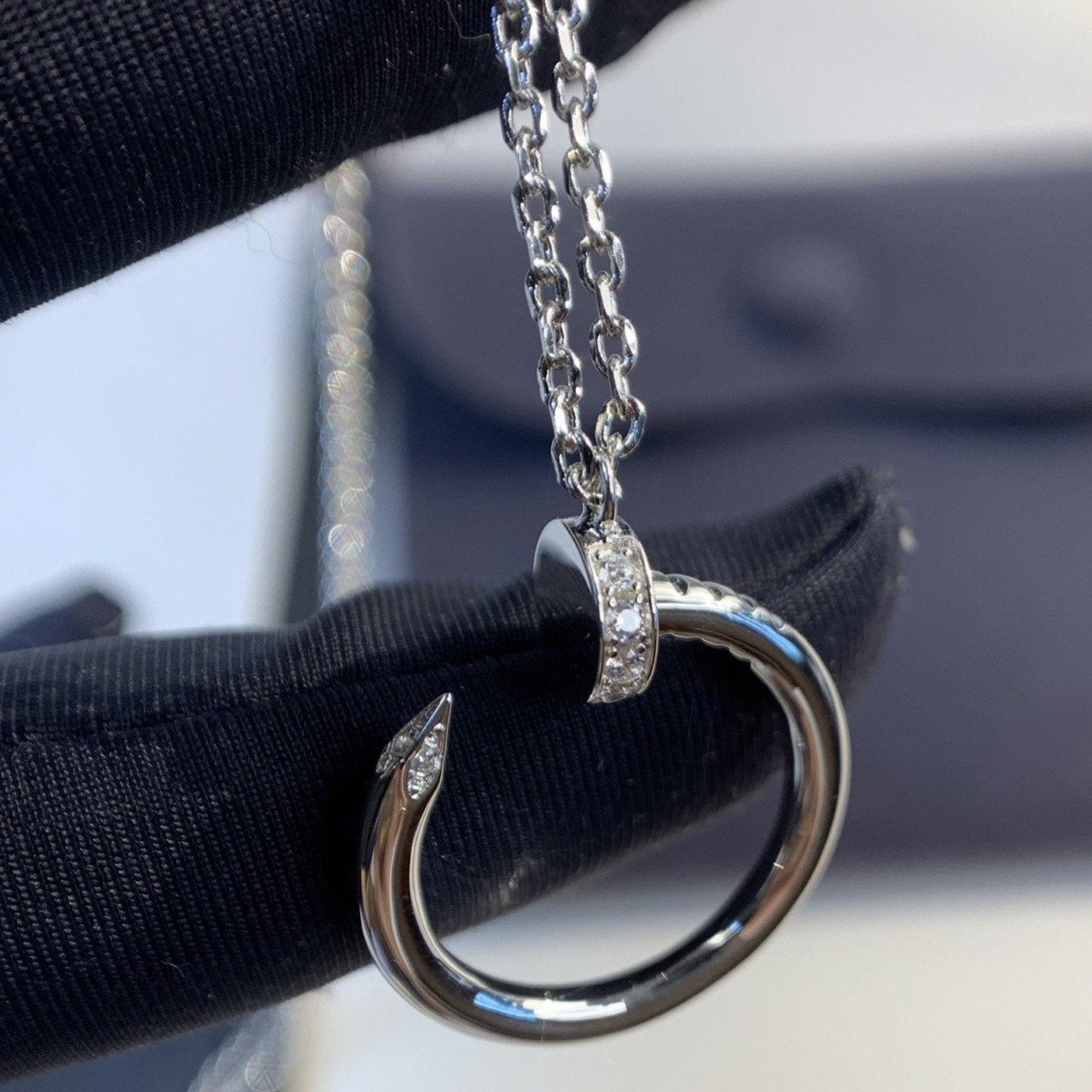 [Everoly JW]JUSTE NECKLACE SILVER