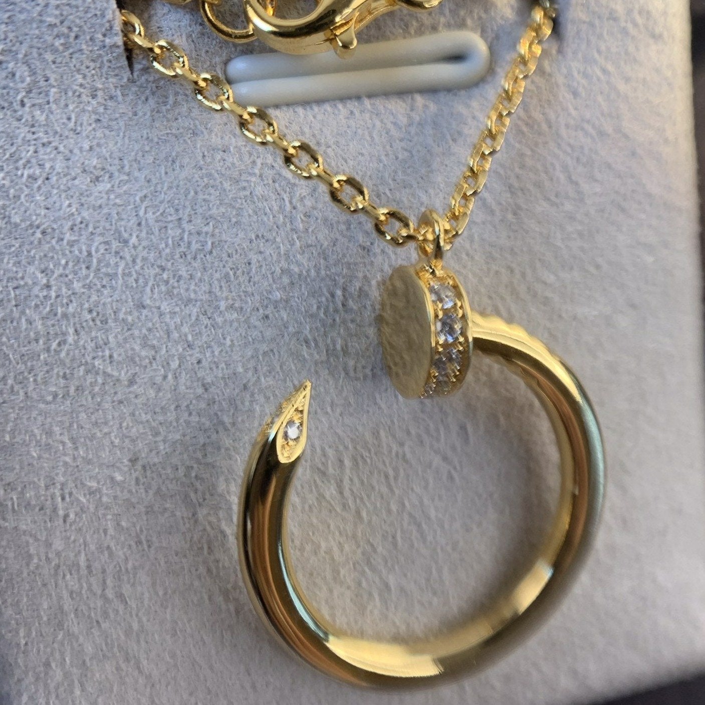 [エバロリー JW]JUSTE ネックレス ゴールド