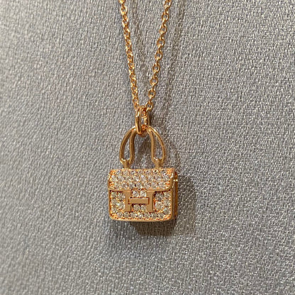 [Everoly JW]CONSTANCE ANHÄNGER DIAMANT HALSKETTE 