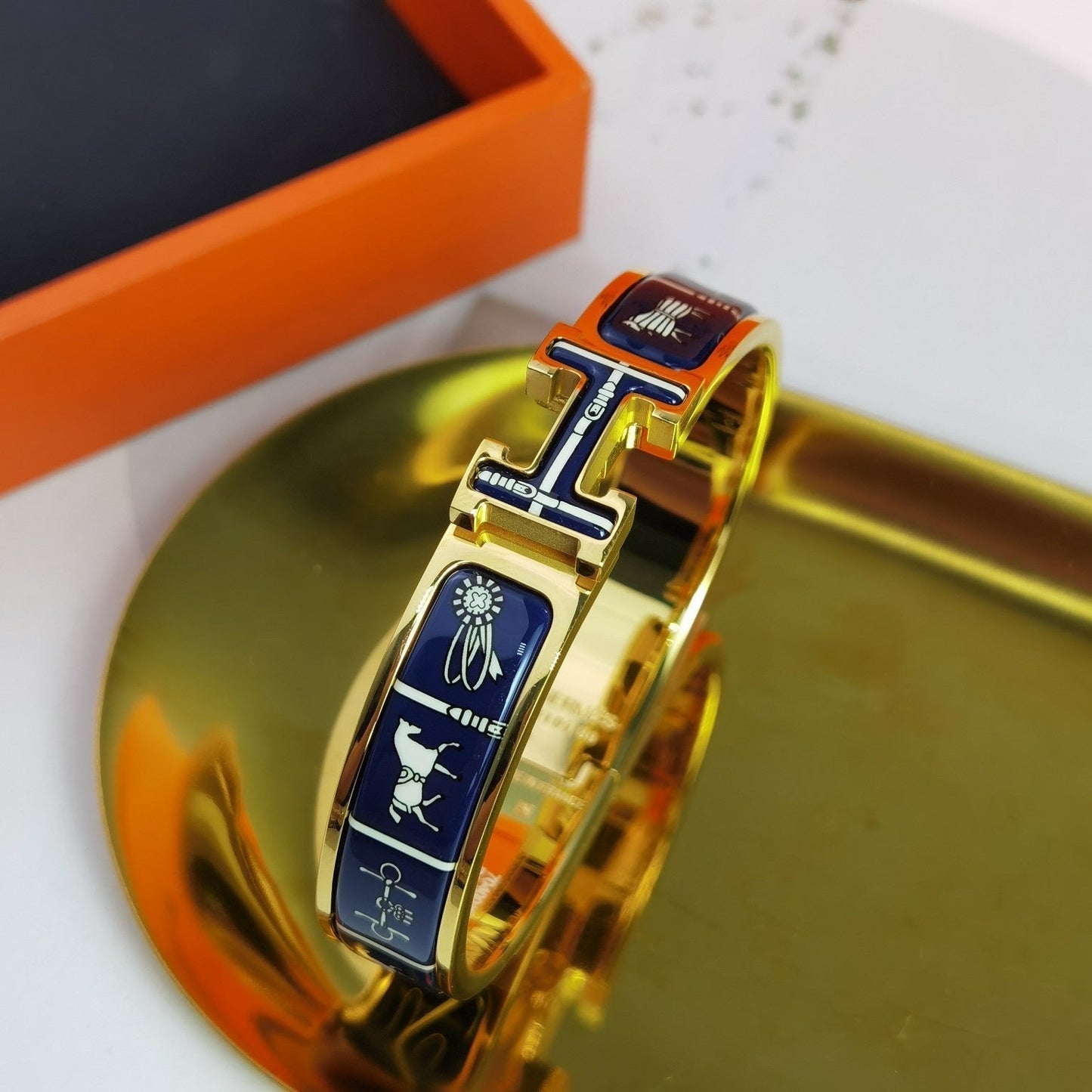 [Everoly JW]H COUVERTURES DUNKELBLAUES ARMBAND