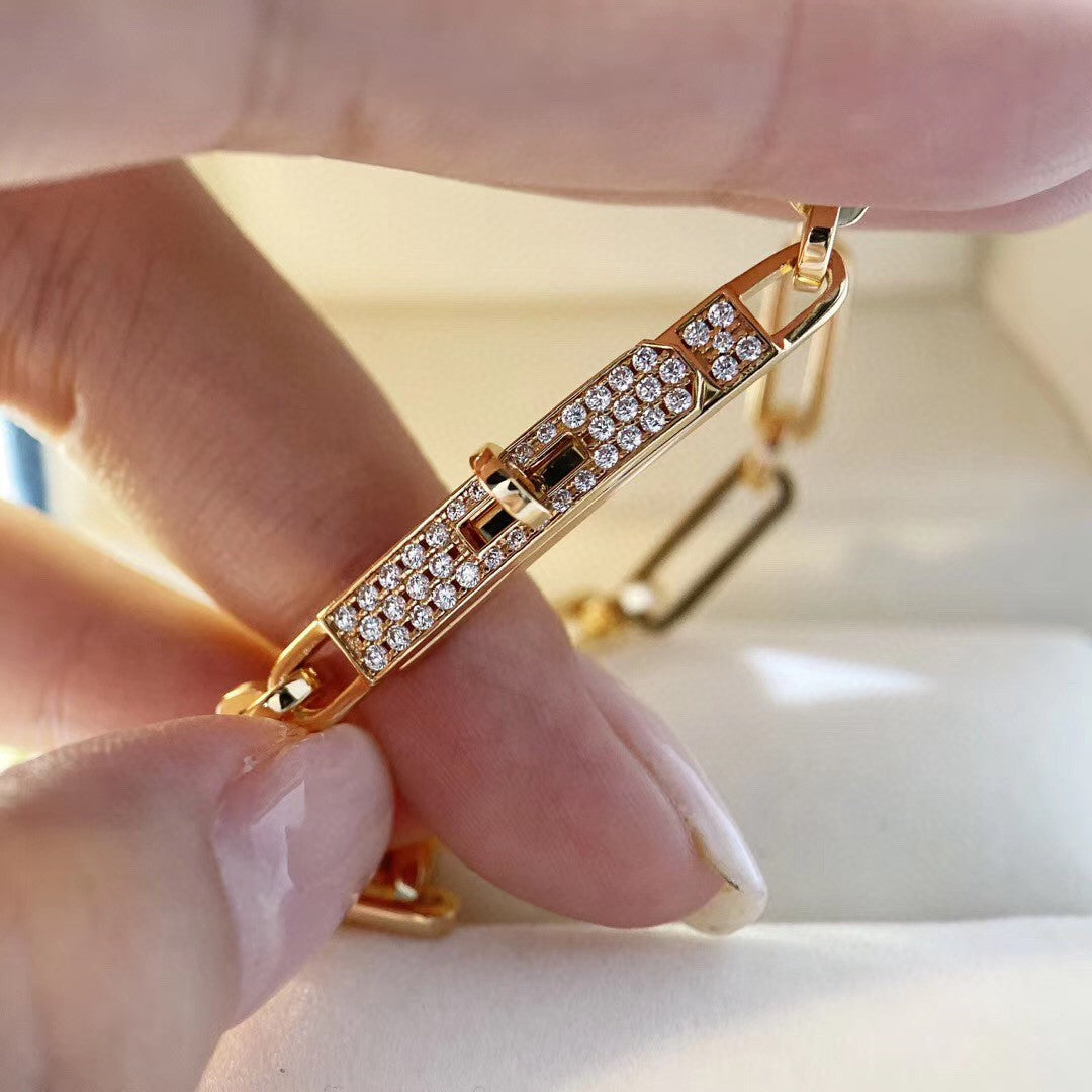 [Everoly JW]CHAINE BRACELET SMALL MODEL DIAMOND
