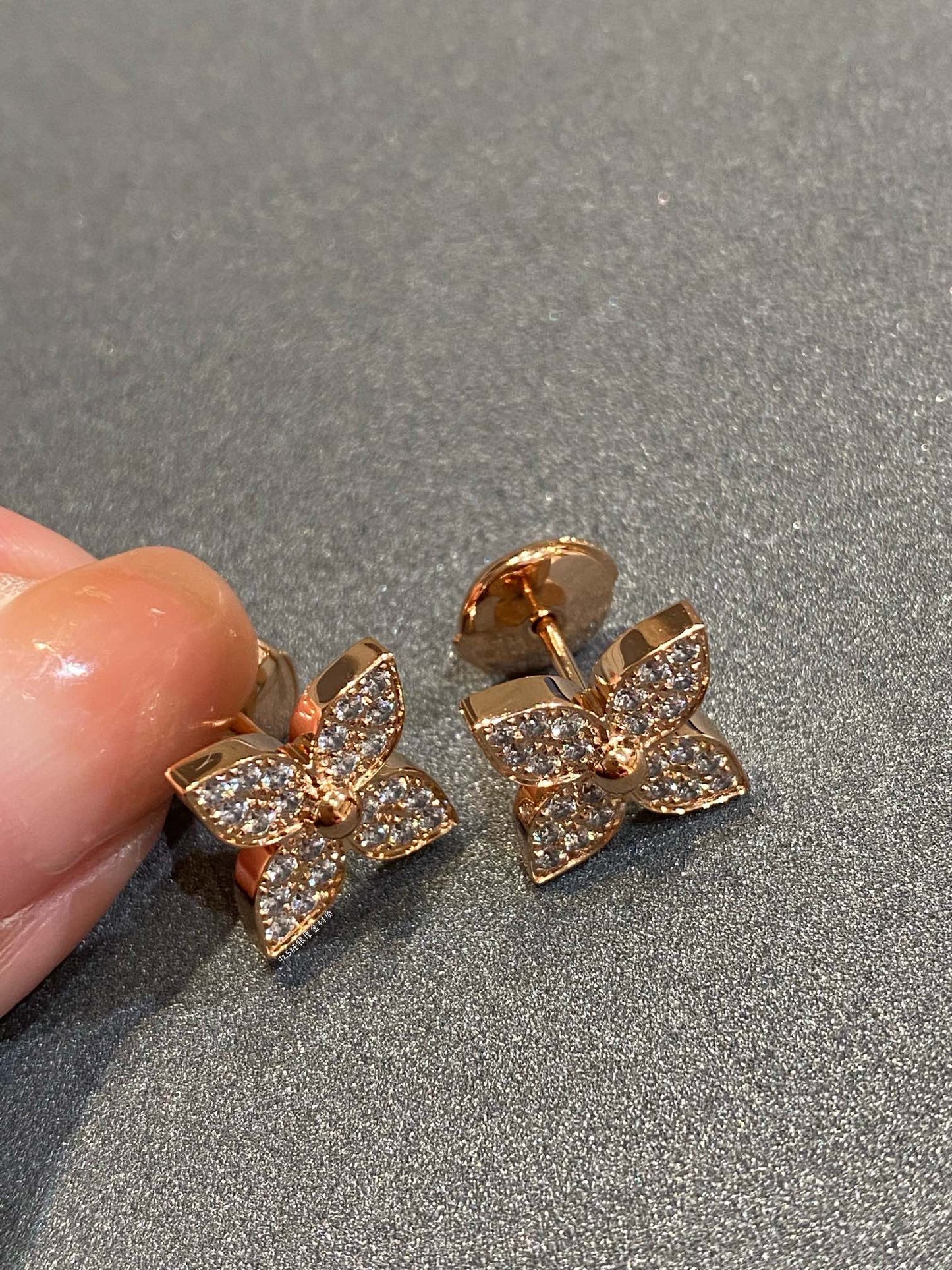 [Everoly JW]Stern-Diamant-Ohrringe