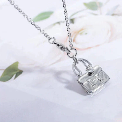 [Everoly JW]アミュレットペンダント シルバーネックレス