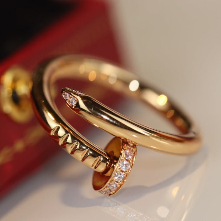 [Everoly JW]JUSTE RING 2.65MM GOLD DIAMOND