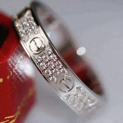 [Everoly JW]LOVE RING 3.6MM DIAMOND PAVED